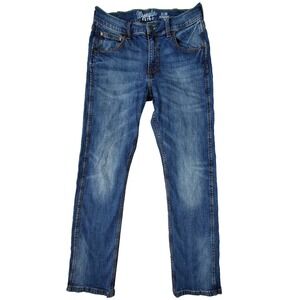 Wrangler Retro Slim Straight Men's 30x32 Blue Stretch Jeans